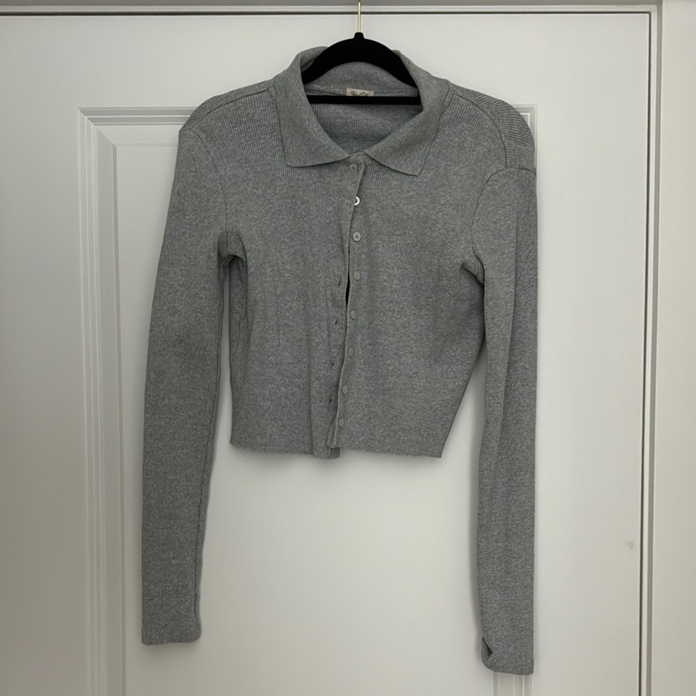 Brandy Melville Heather Gray Sweater